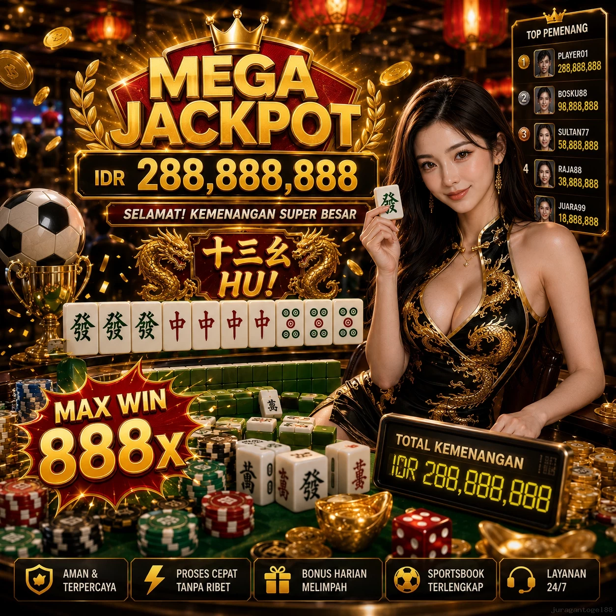 Fitur Spesial Download juragantogel88 APK screenshot